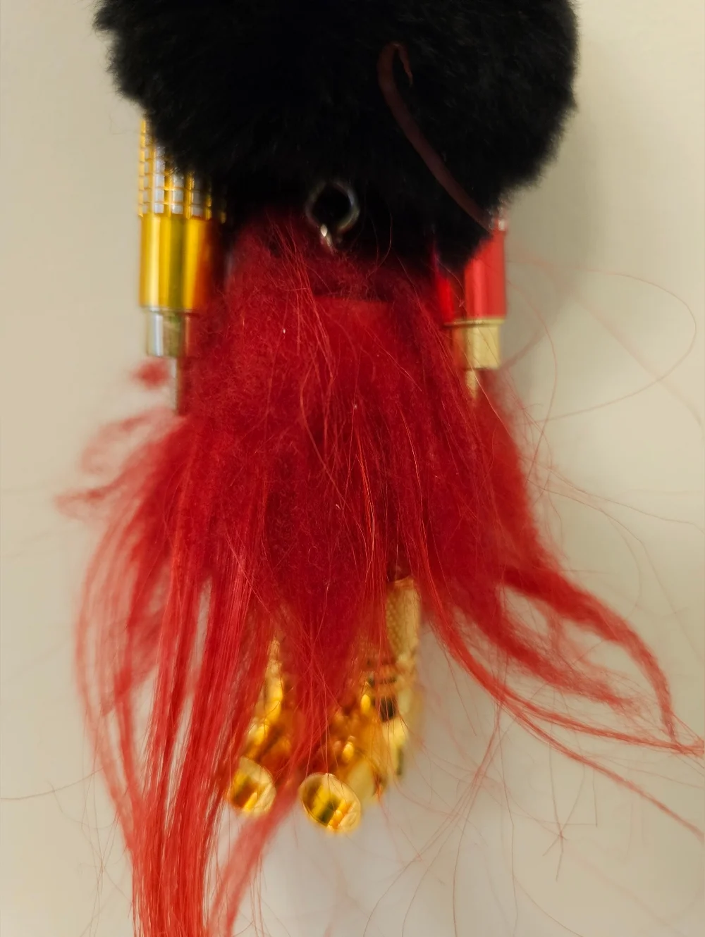 PRADA Rabbit Fur Robot Trick Keychain Bag Charm - Picture 3 of 9